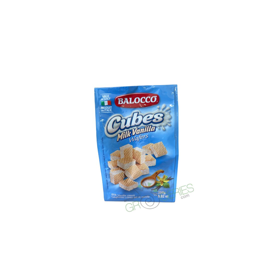 Balocco Cubes Milk Vanilla Wafers