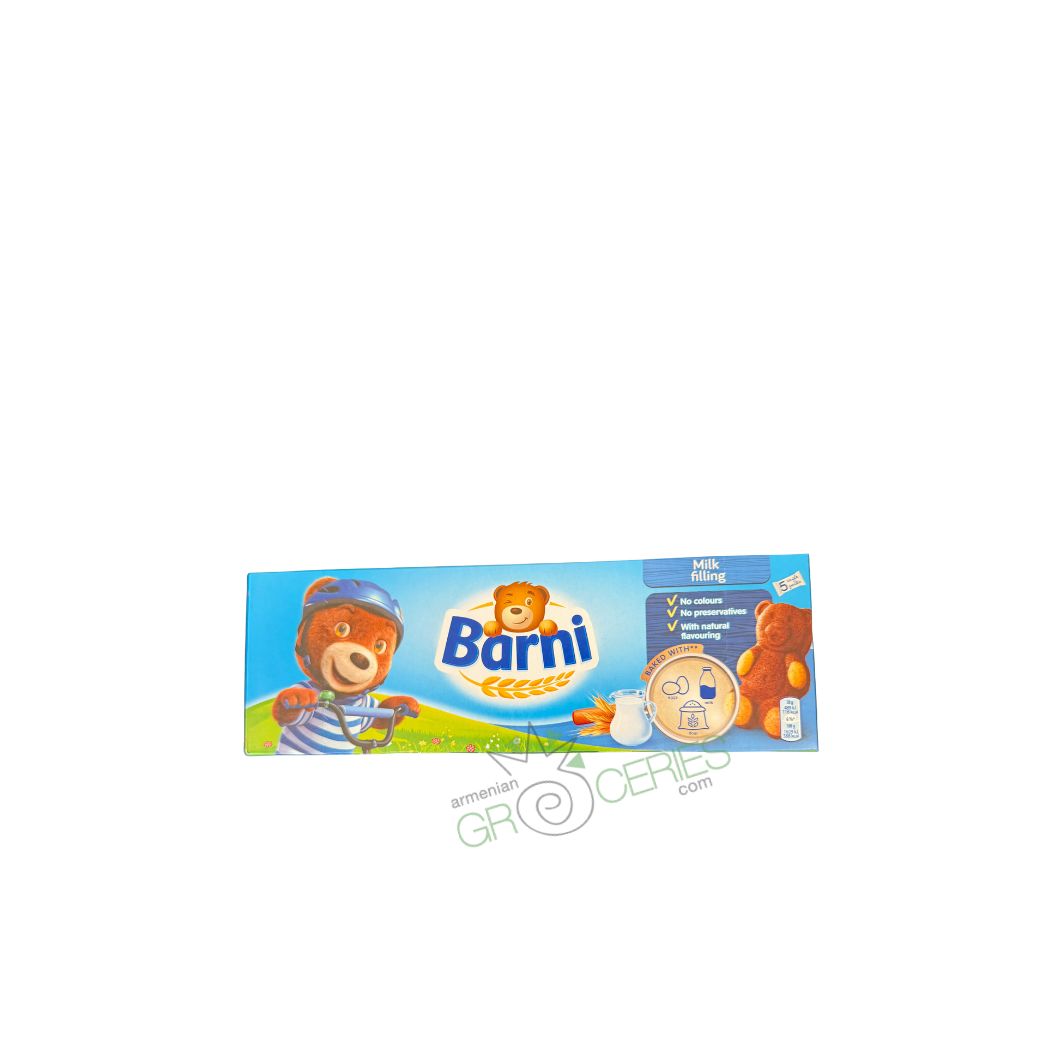 Barni Milk Filling Sponge Cakes – 5 Pack