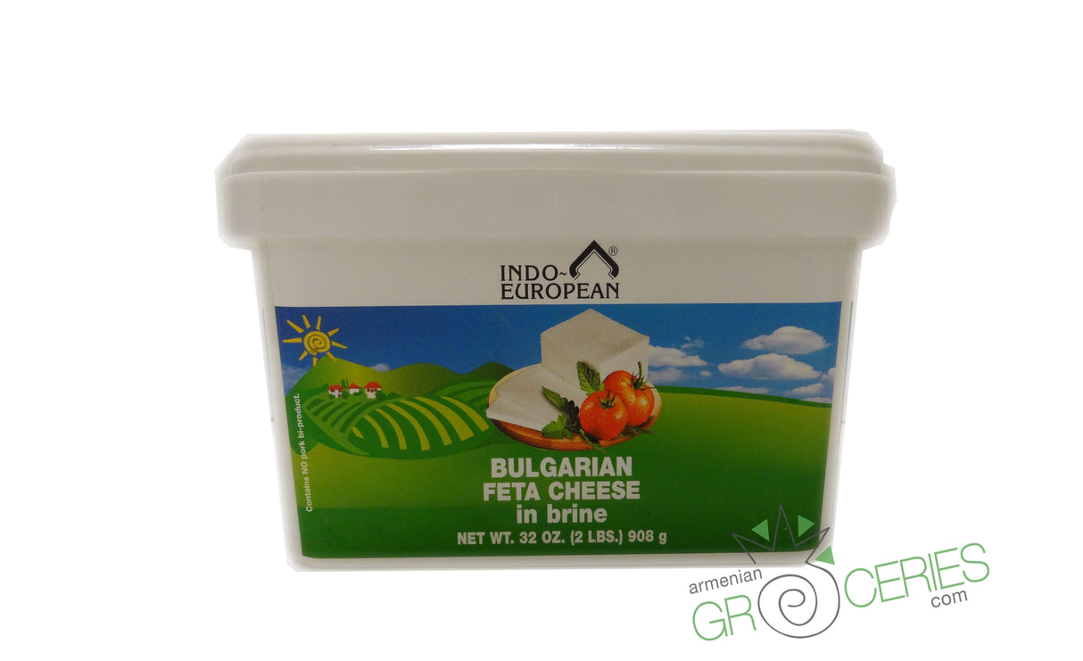 Indo European Bulgarian Feta Cheese in brine