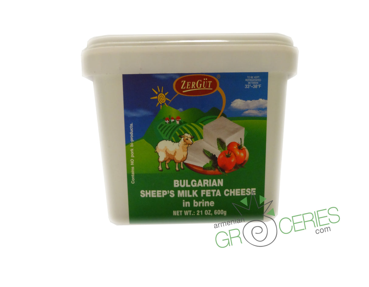 Bulgarian Sheep’s Milk Feta Cheese in Brine