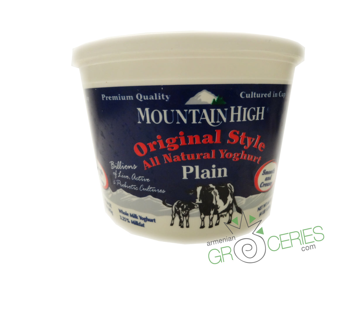 Mountain High Original Style All Natural Yogurt – Plain