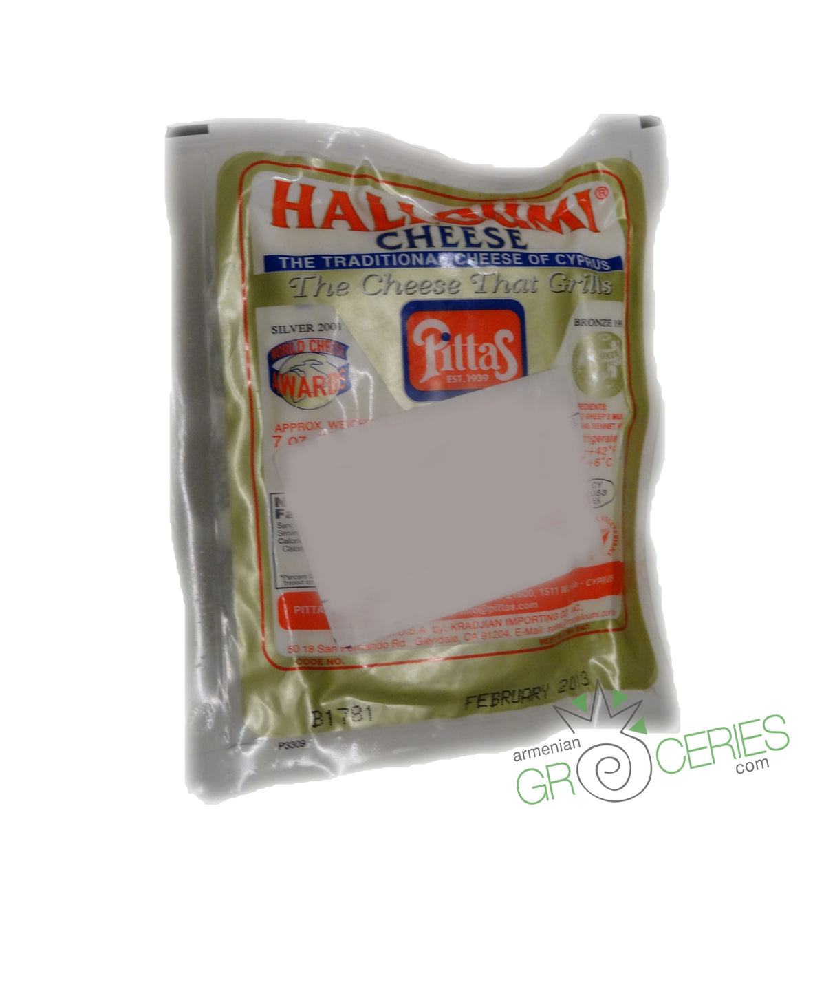 Pittas Halloumi Cheese