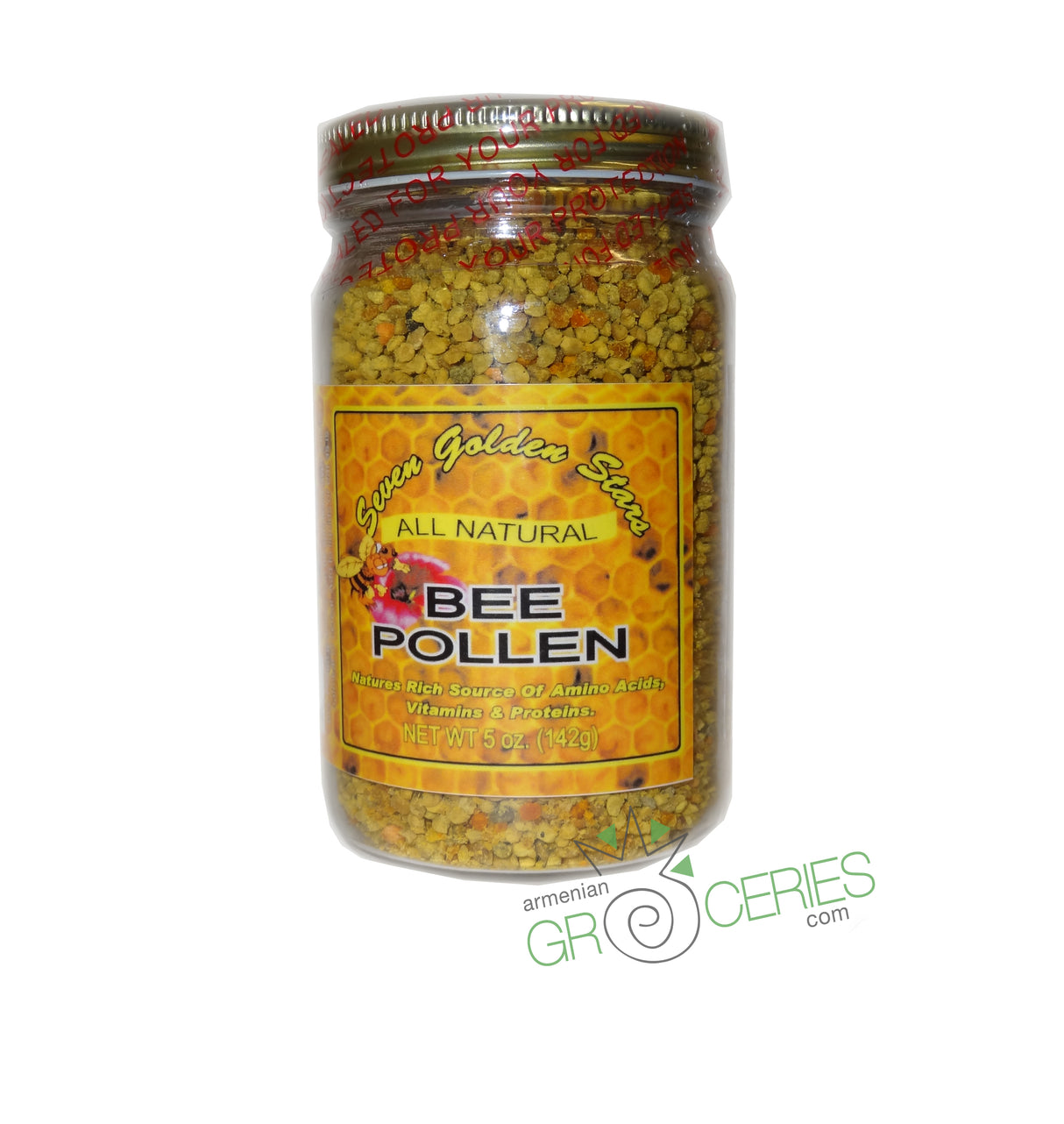 Seven Golden Stars All Natural Bee Pollen