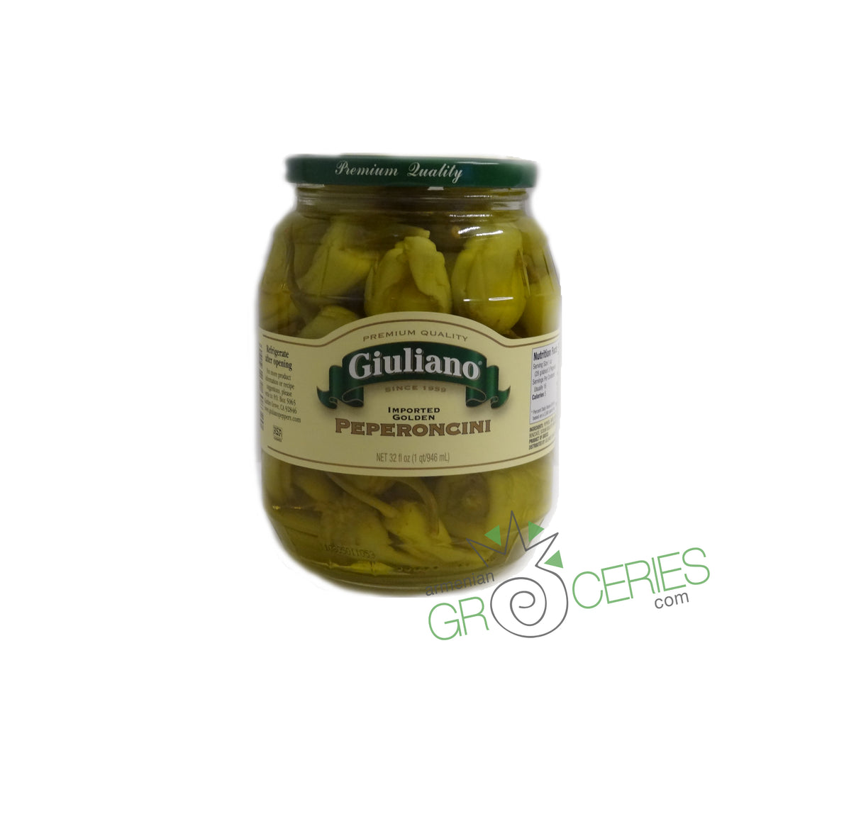 Giuliano Imported Golden Peperoncini