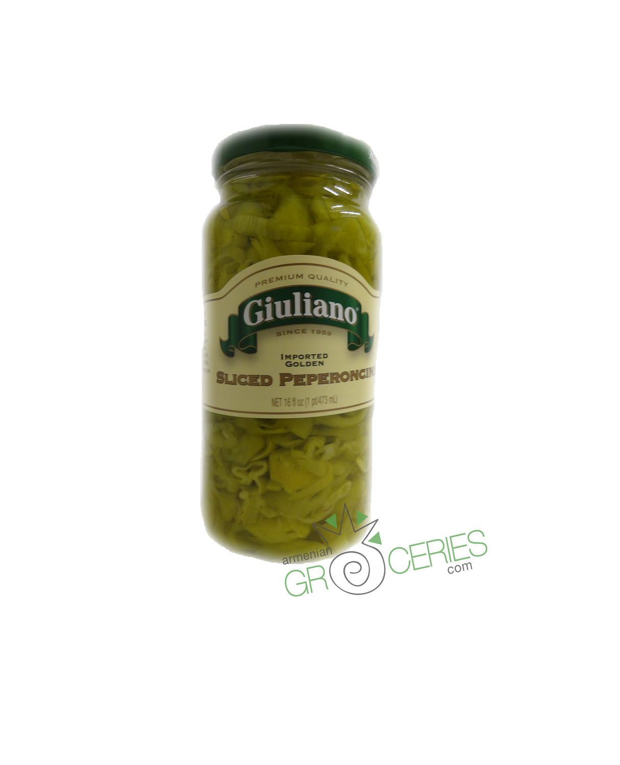 Giuliano Sliced Golden Peperoncini – Imported