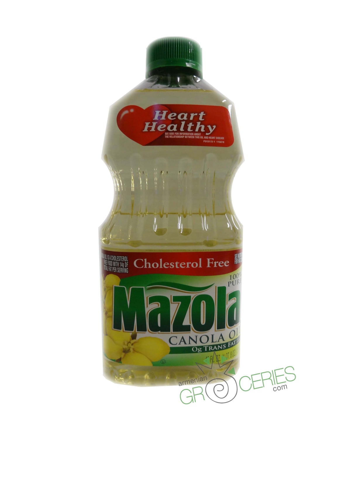 Mazola 100% Pure Canola Oil – Cholesterol Free