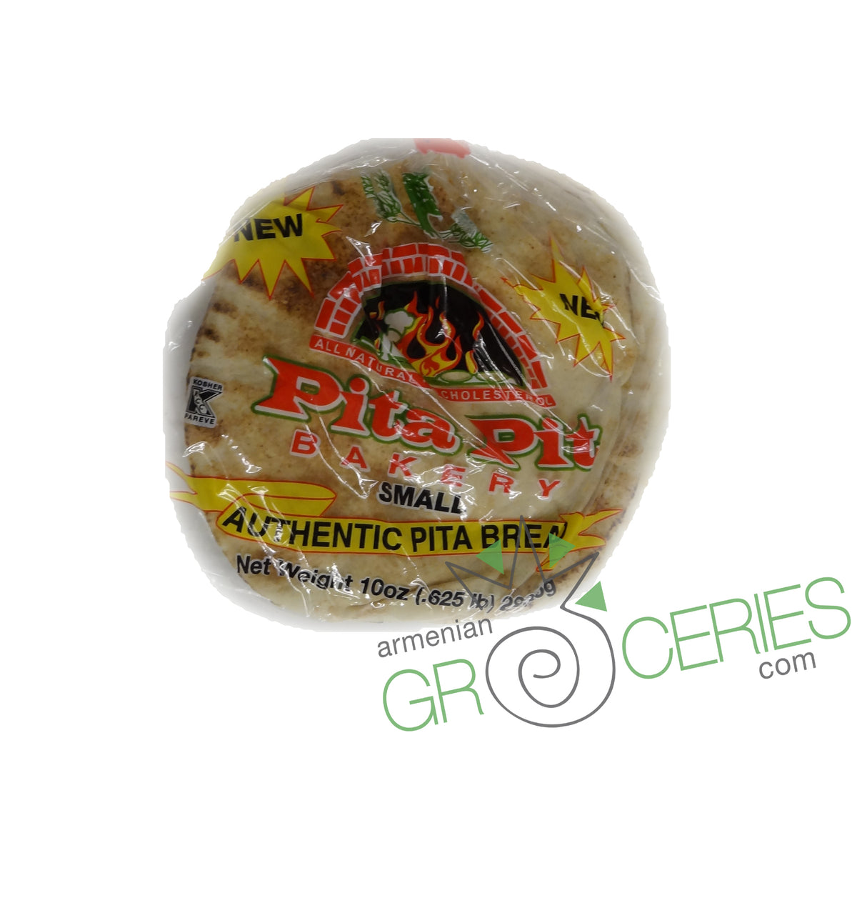 Pita Pit Bakery Small Authentic Pita Bread