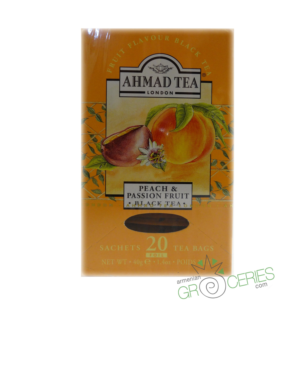 Ahmad Tea Peach & Passion Fruit tea