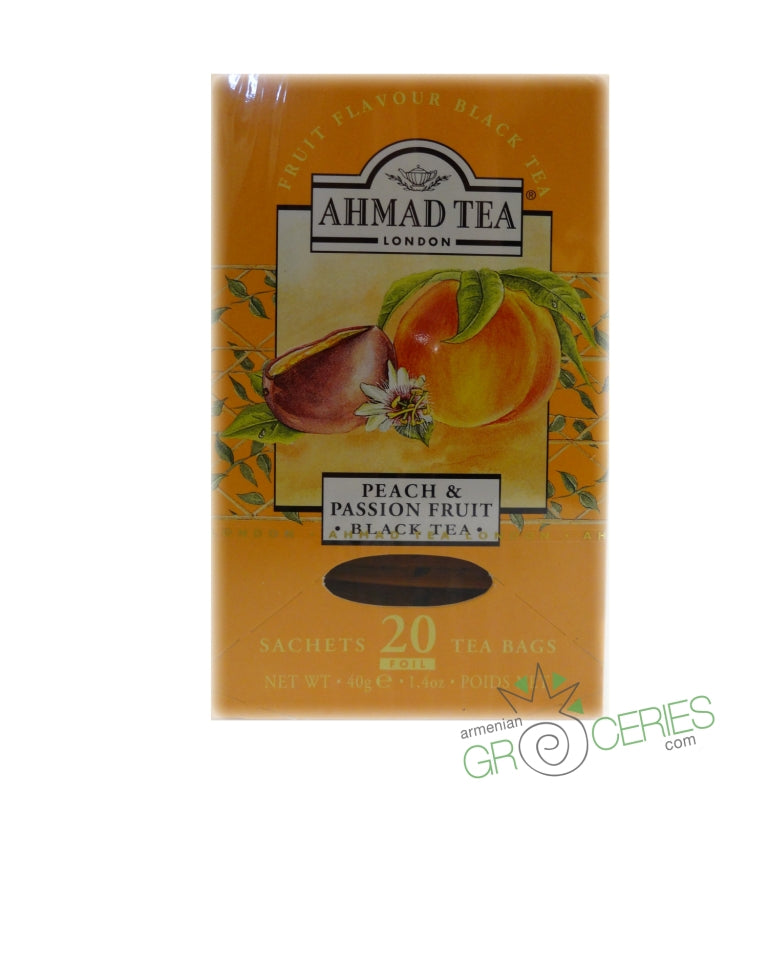 Ahmad Tea – Peach & Passion Fruit Black Tea