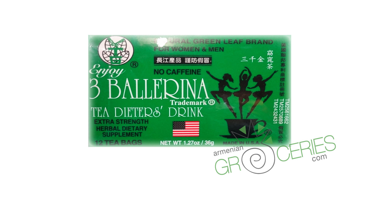 3 Ballerina Tea Dieters' Drink
