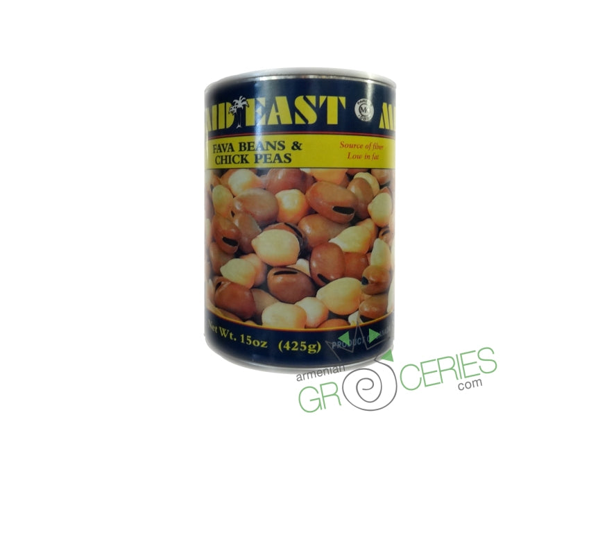 Mid East Fava Beans & Chick Peas