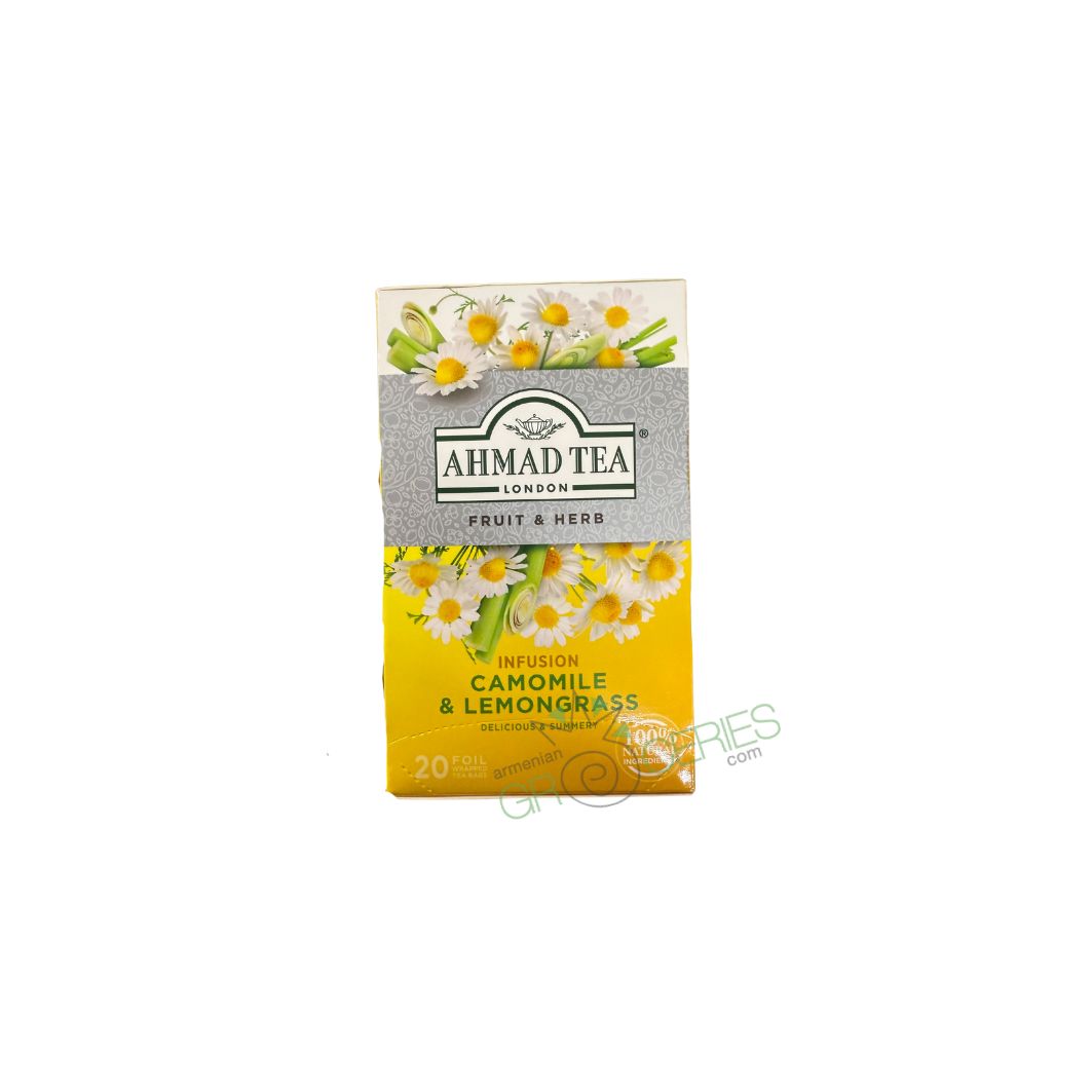 Ahmad Tea – Camomile & Lemongrass Infusion