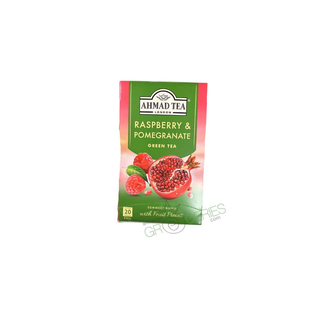 Ahmad Tea – Raspberry & Pomegranate Green Tea