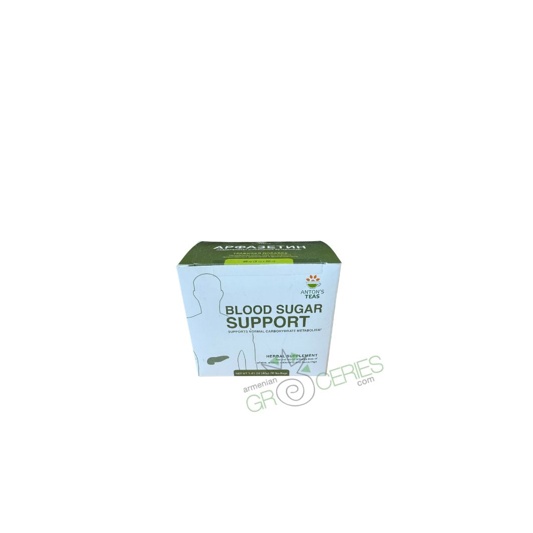 Anton’s Teas – Blood Sugar Support Herbal Supplement Tea