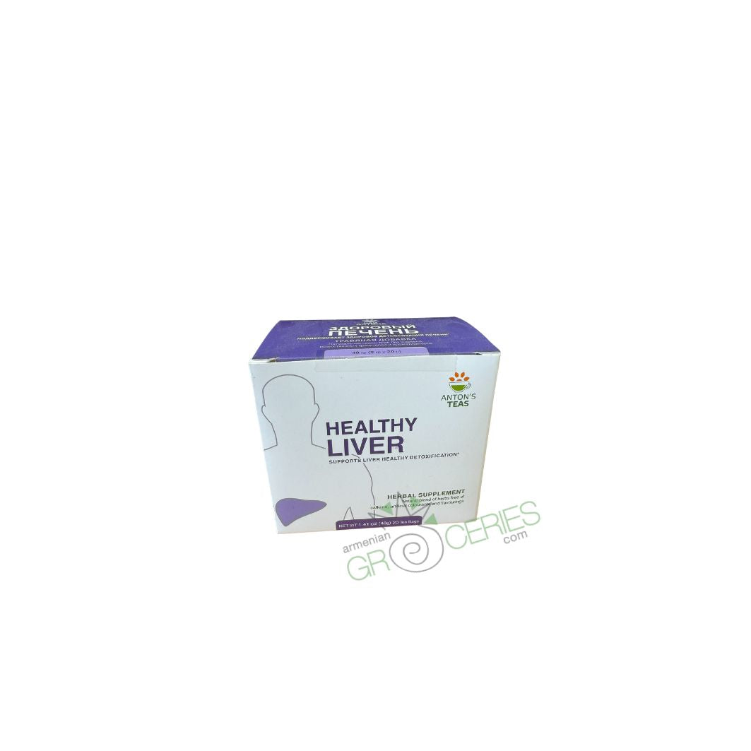 Anton's Tea Liver Support Herbal Tea – 20 Tea Bags (40g)