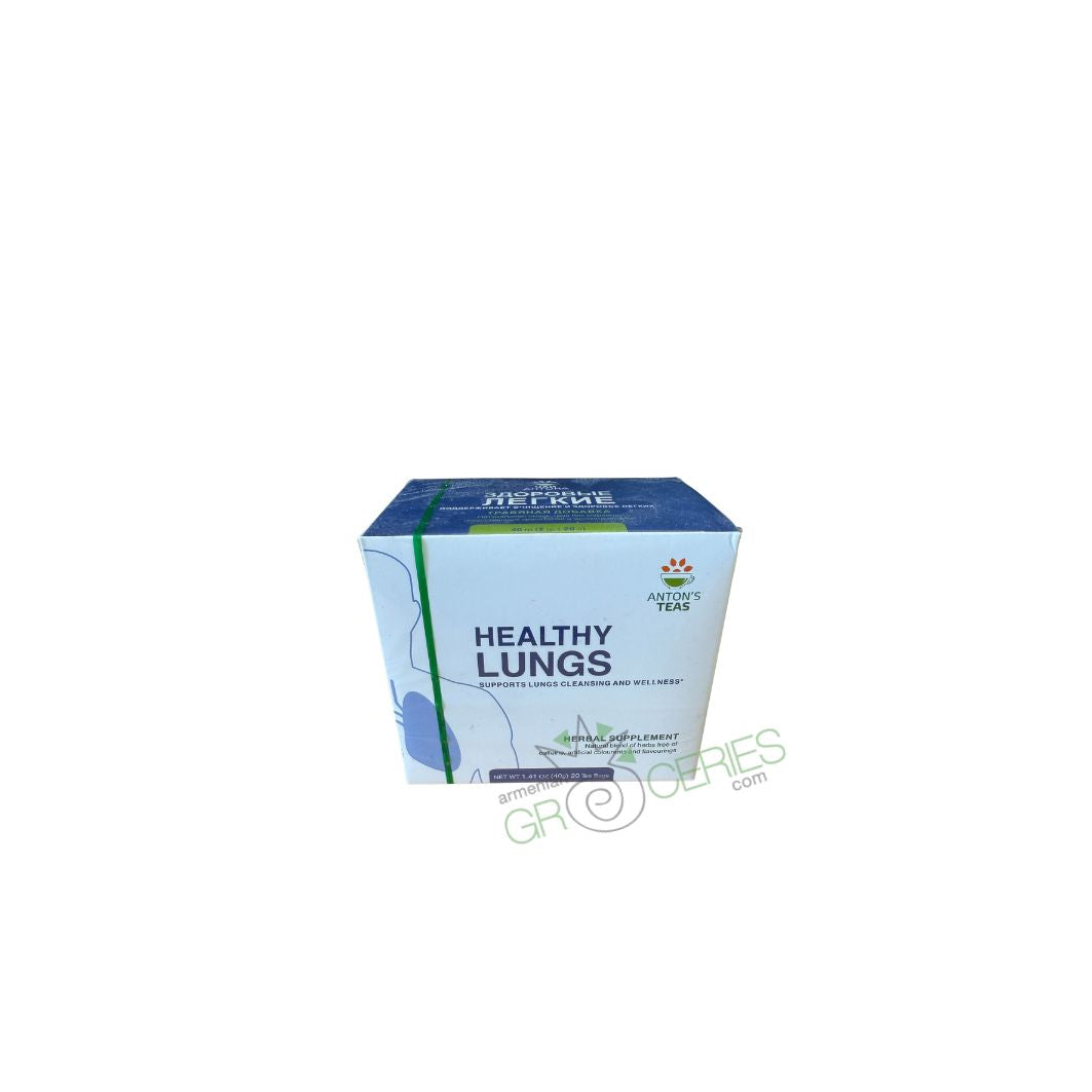 Anton’s Teas – Healthy Lungs Herbal Supplement Tea
