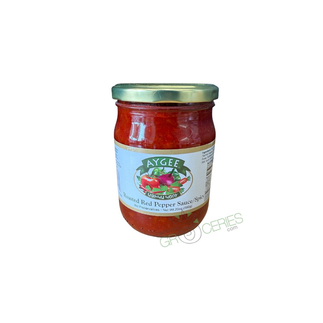 Aygee Roasted Red Pepper Sauce (Spicy)