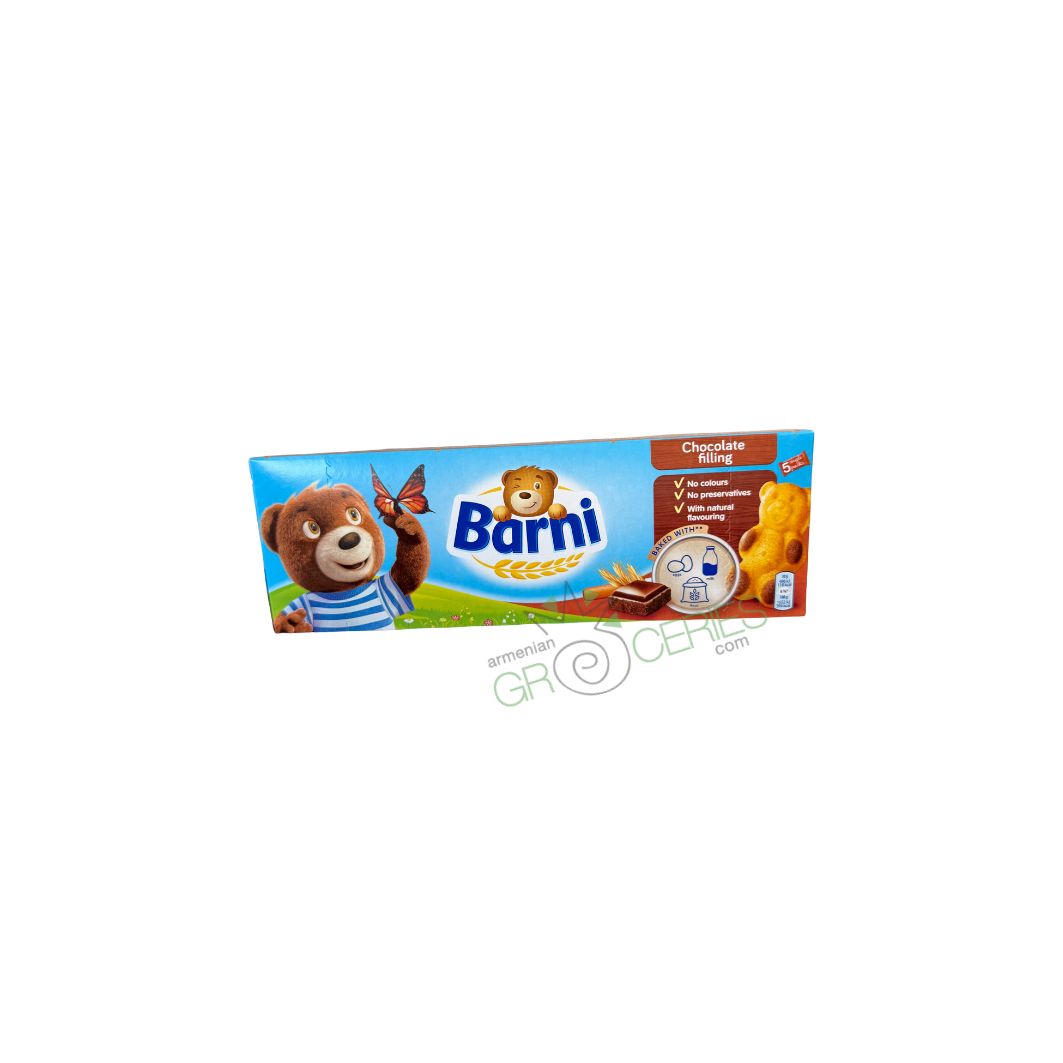 Barni Chocolate Filling Sponge Cakes – 5 Pack