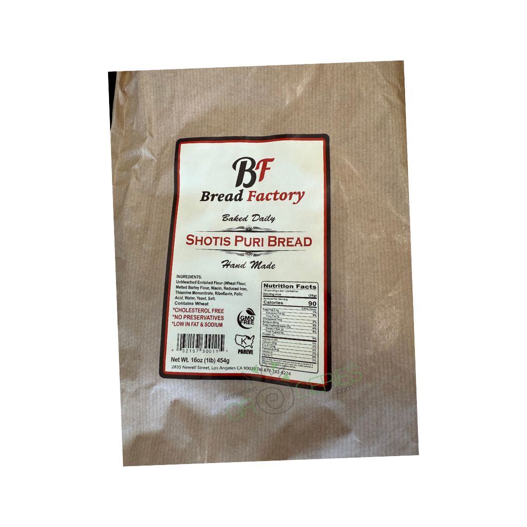 BF Bread Factory Shotis Puri Bread – Hand Made