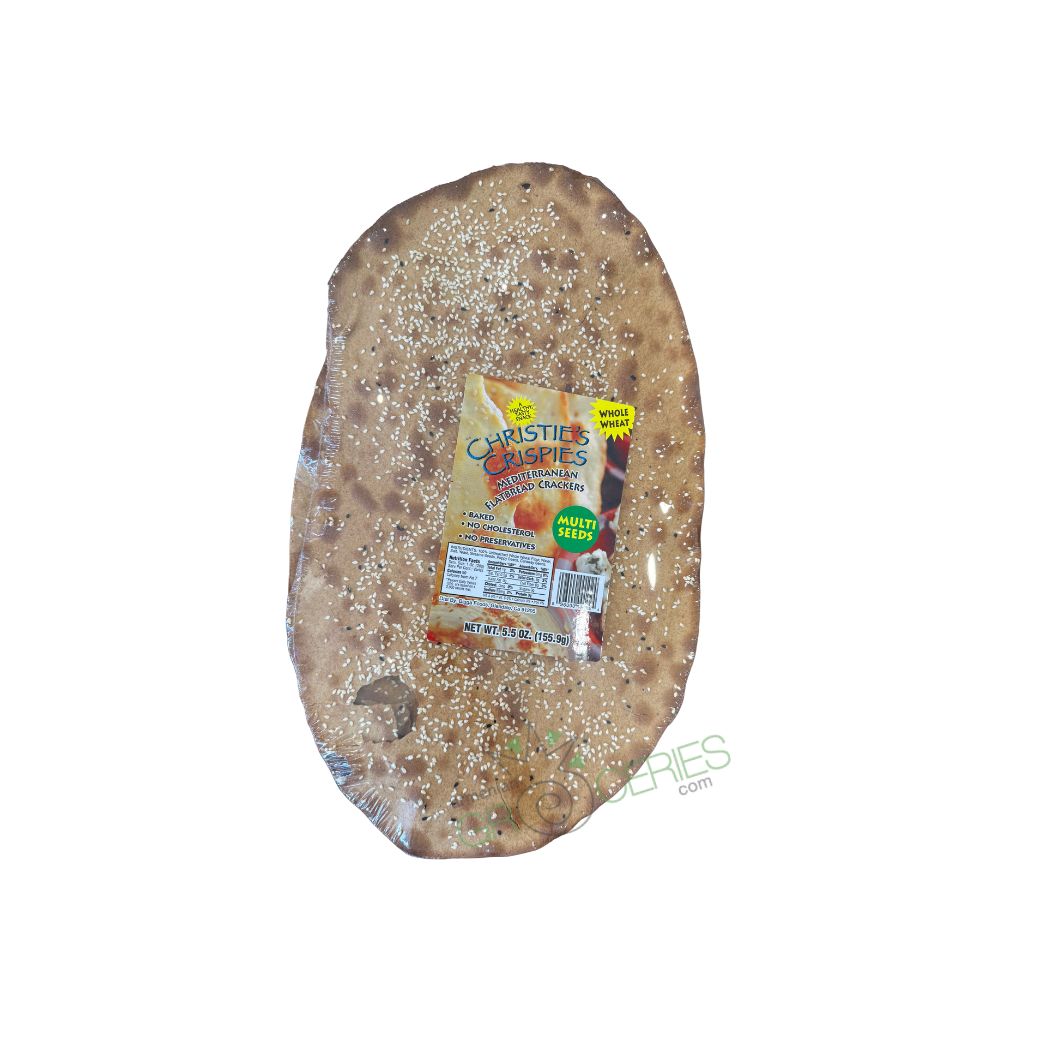 Christie's Crispies Multi-Seed Persian Flatbread Crackers – Whole Wheat