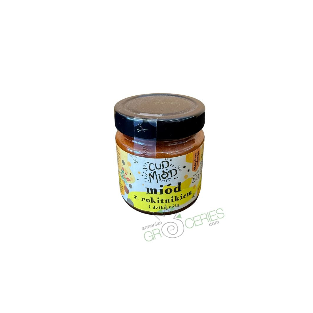 Cud Miód Sea Buckthorn & Rose Honey