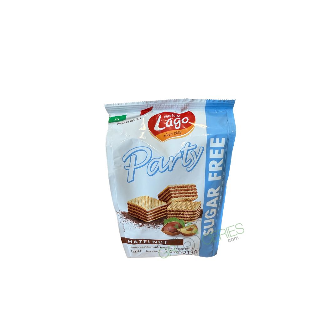 Gastone Lago Party Wafers Sugar Free – Hazelnut