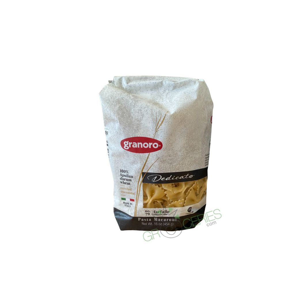 Granoro Dedicato No. 79 Farfalle – Bowtie Pasta