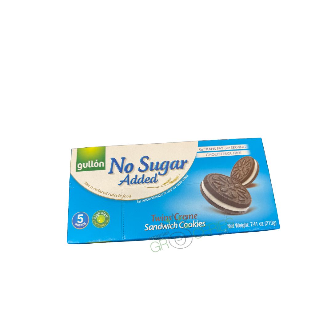 Gullón No Sugar Added Twins Creme Sandwich Cookies