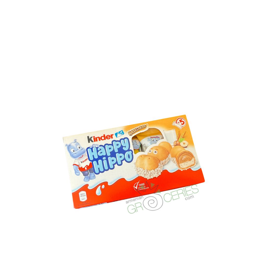 Kinder Happy Hippo – Hazelnut Cream Biscuits (5 Pack)