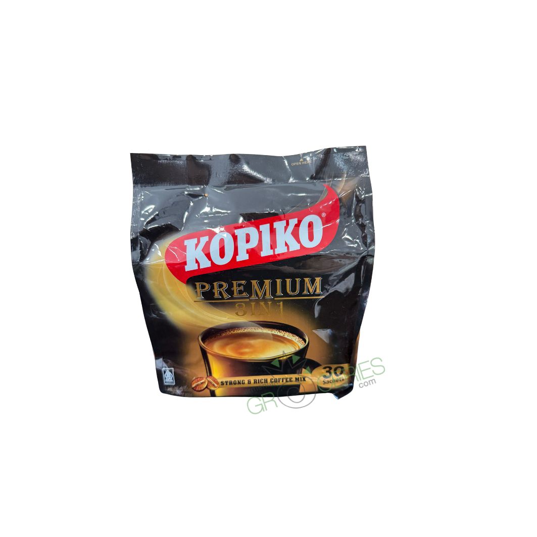 Kopiko Premium 3-in-1 Instant Coffee Mix – 30 Sachets