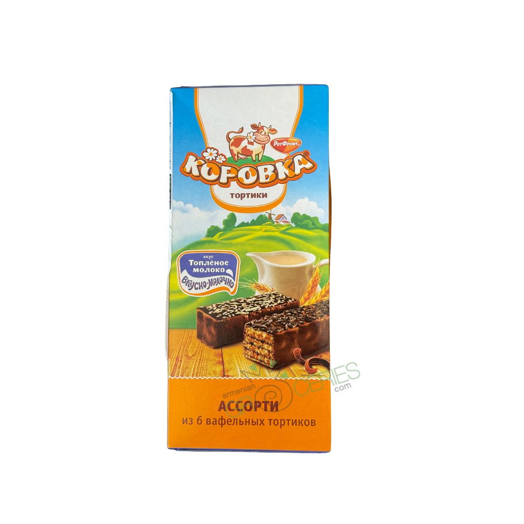 Korovka Mini Wafer Cakes – Assorted (6-Pack)