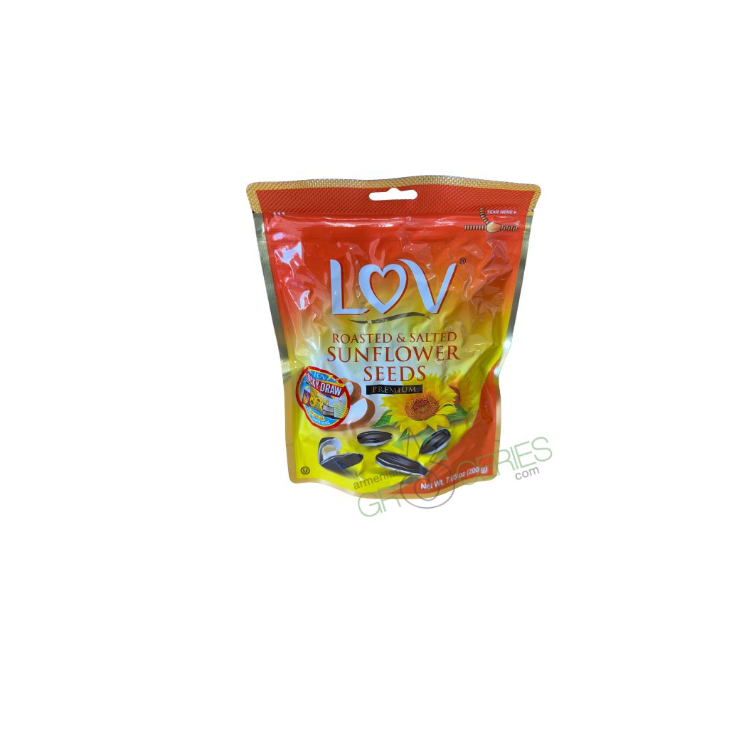 LOV Roasted & Salted Sunflower Seeds