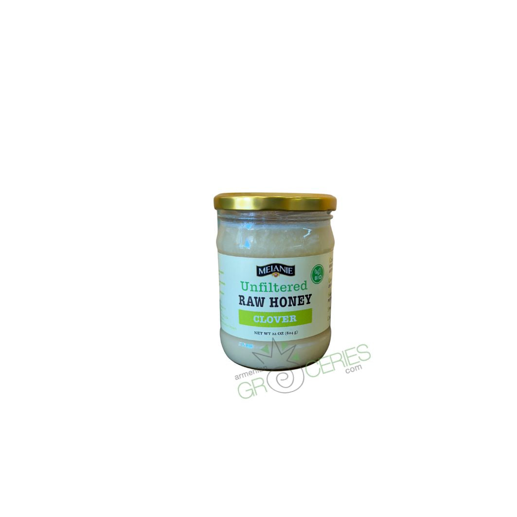 Melanie Unfiltered Raw Honey – Clover