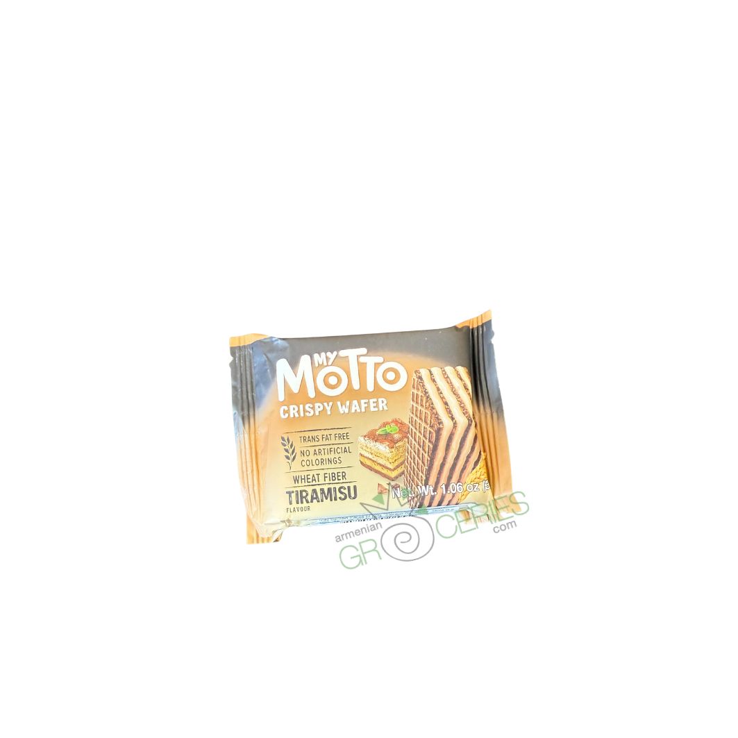 My Motto Crispy Wafer – Tiramisu Flavor