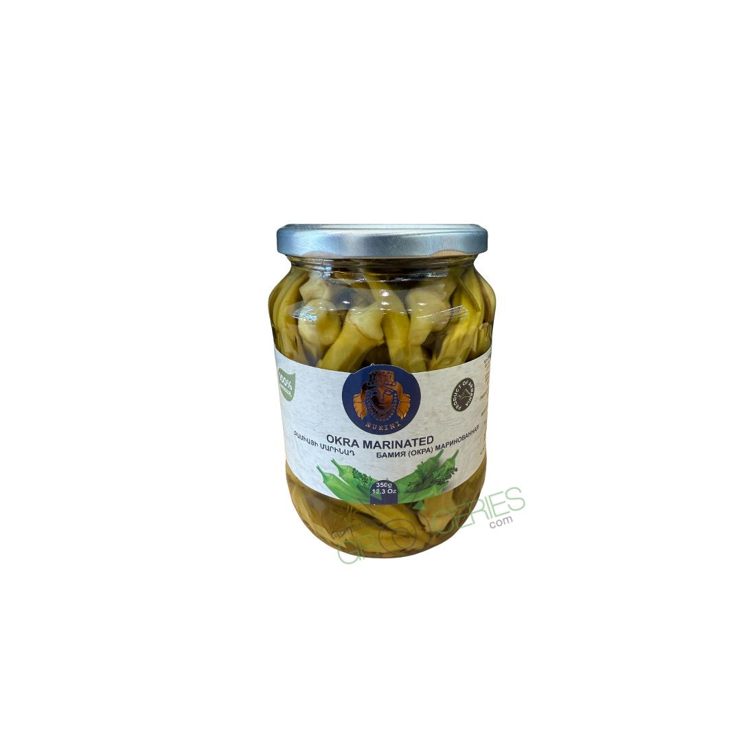 Nurini Okra Marinated – Pickled Whole Okra in Brine