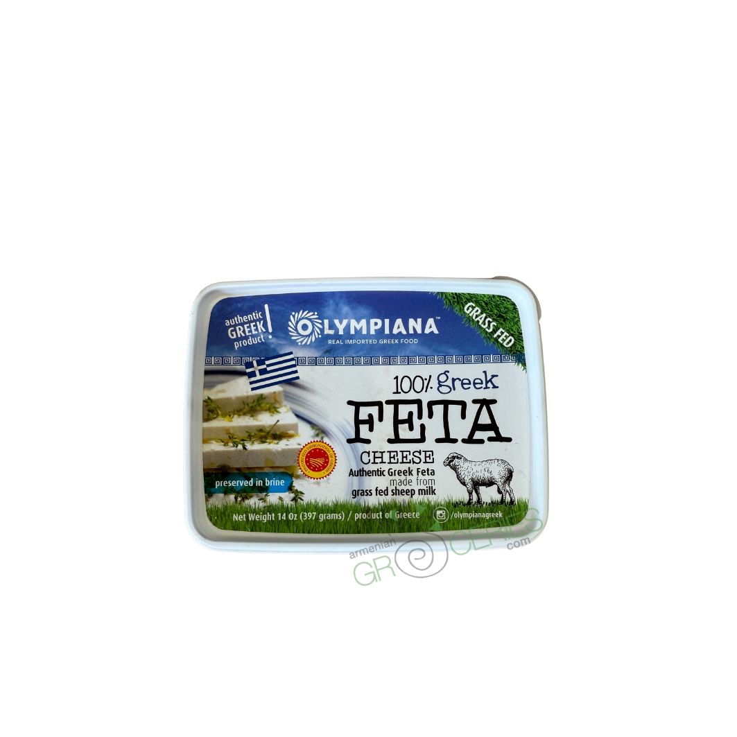 Olympiana 100% Greek Feta Cheese (in Brine)