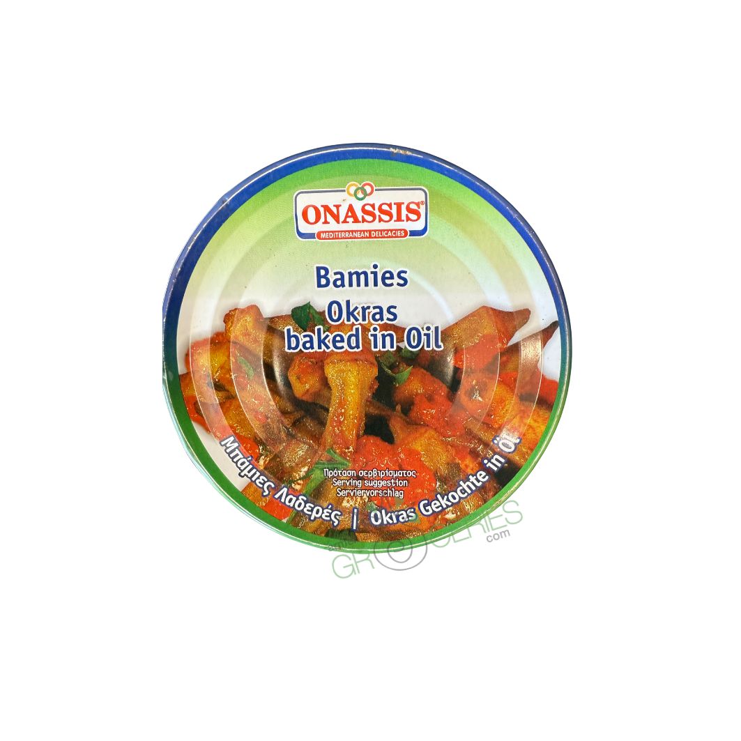 Onassis Bamies – Okras Baked in Oil