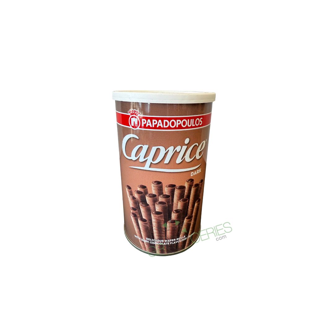 Papadopoulos Caprice Dark Chocolate Wafer Rolls