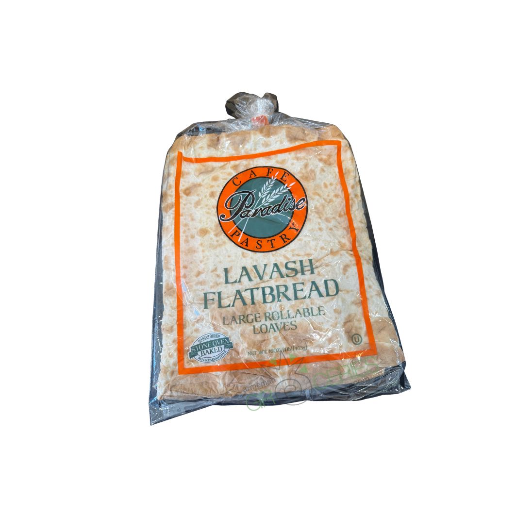 Paradise Pastry Lavash Flatbread – Large Rollable Loaves
