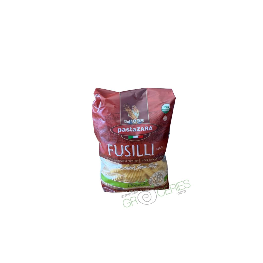 Pasta Zara Organic Fusilli No. 57