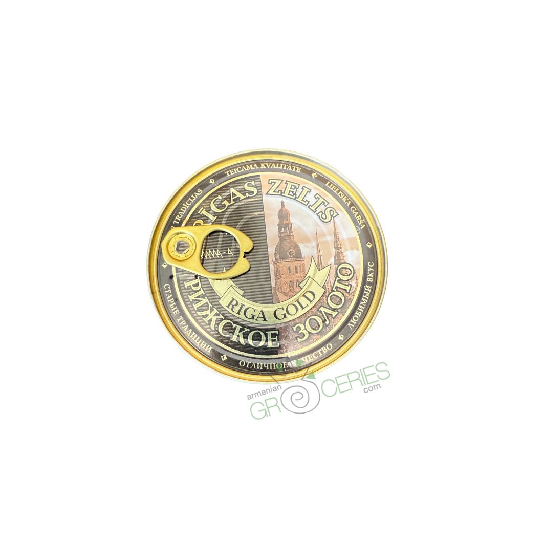 Riga Gold Rigas Zelts – Smoked Sprats in Oil (Premium)