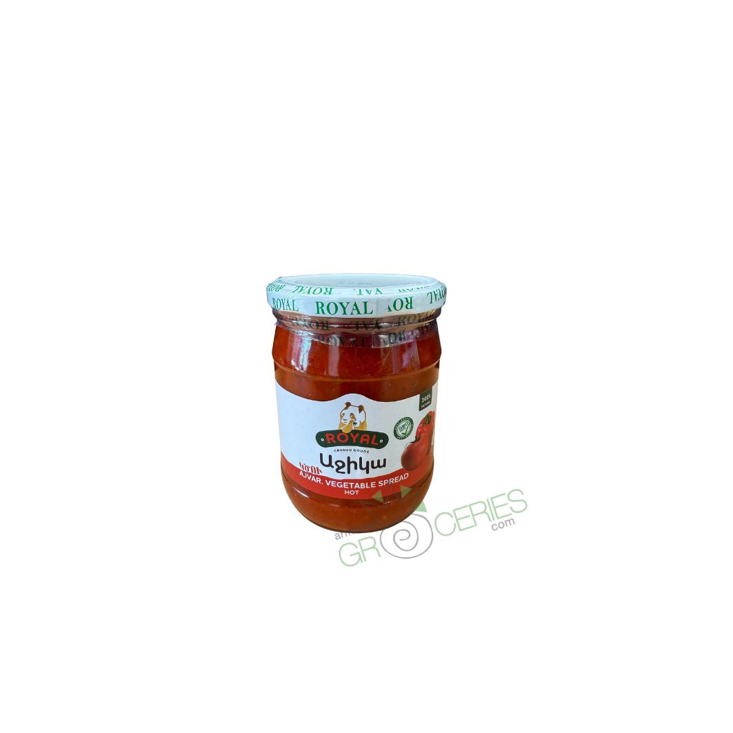 Royal Ajika Hot Vegetable Spread – Spicy Armenian Pepper and Tomato Paste