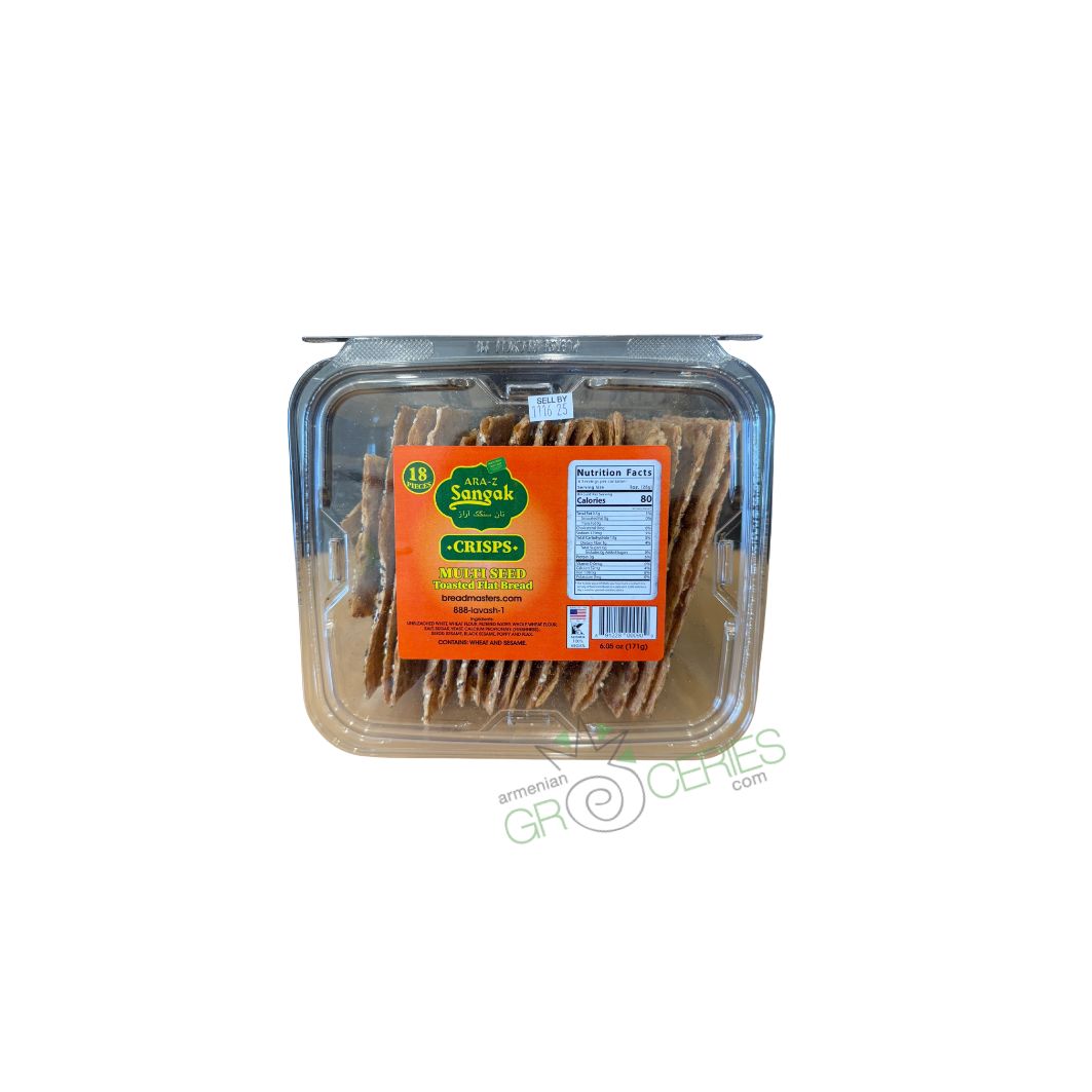 Ata Sangak Crisps – Multiseed Toasted Flat Bread