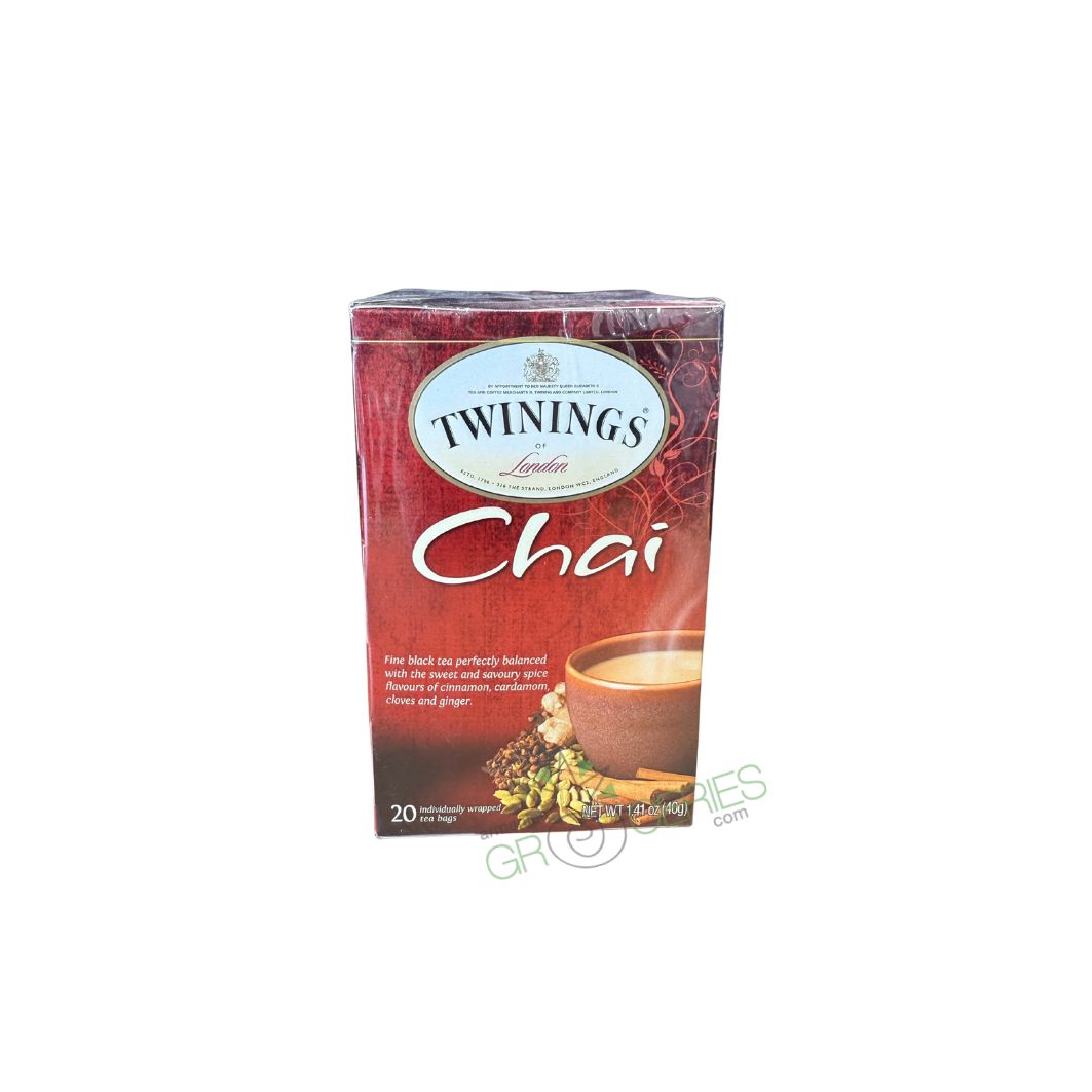 Twinings Chai – Black Tea with Spices (20 Tea Bags)