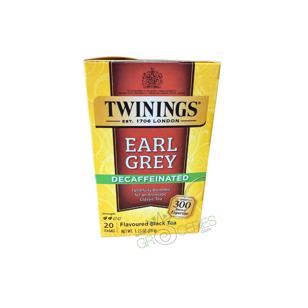 Twinings Earl Grey - Decafeinated (20 Tea Bags)