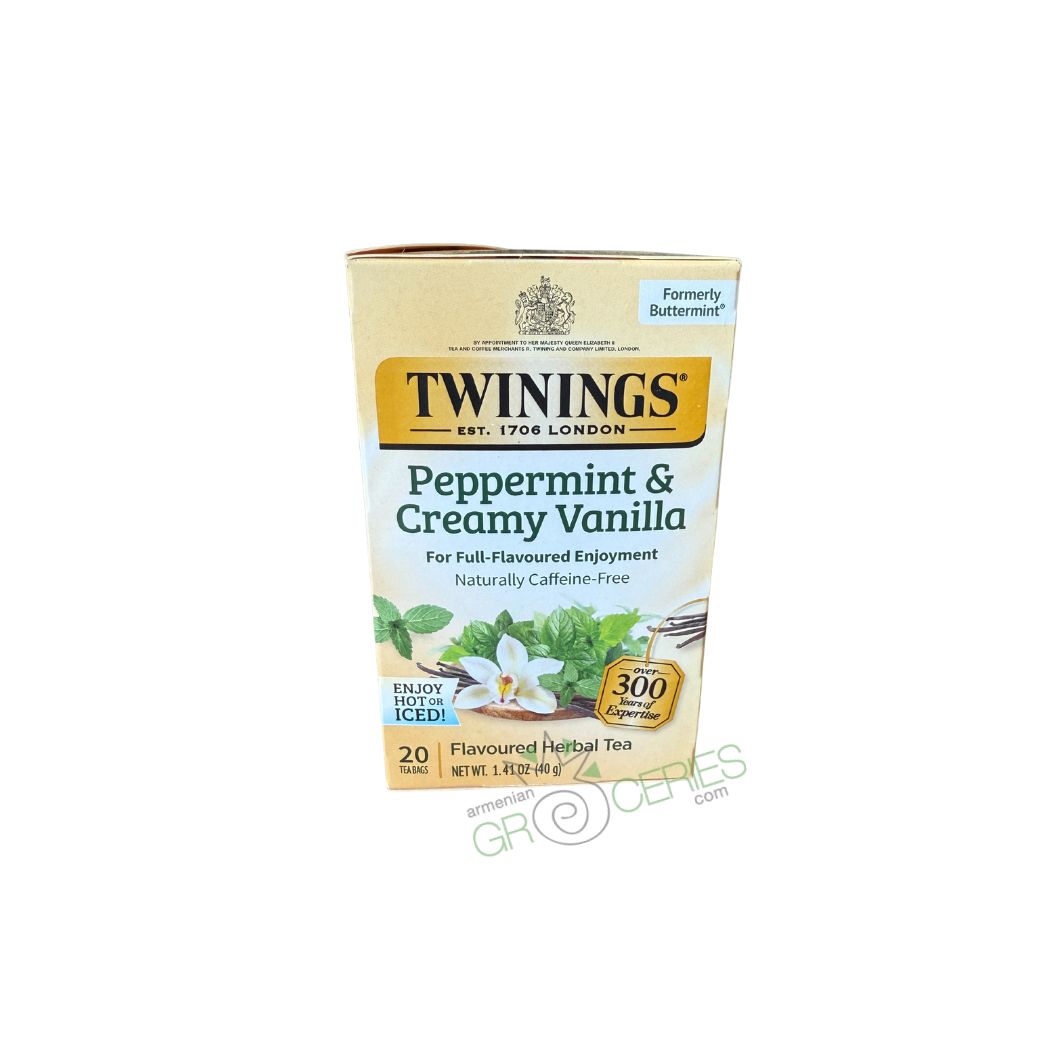 Twinings Peppermint & Creamy Vanilla Herbal Tea