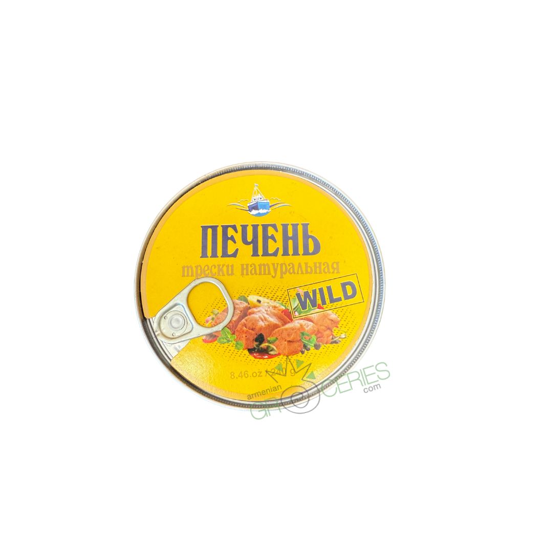 Wild-Cod Liver in Natural Oil