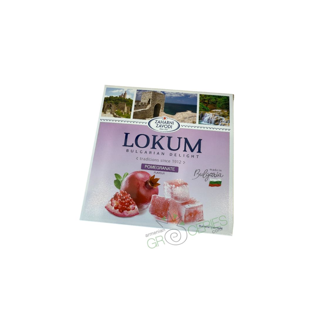 Lokum Bulgarian Delight – Pomegranate Flavor