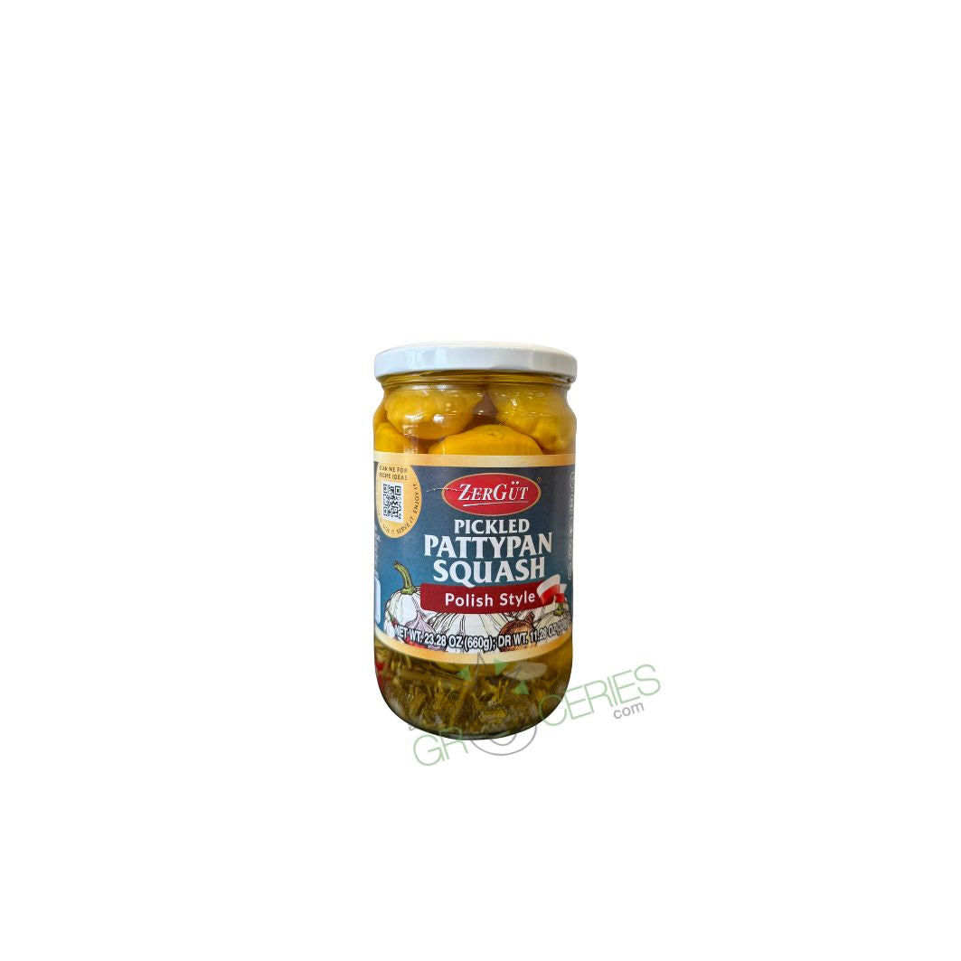 Zergüt Pickled Pattypan Squash – Polish Style